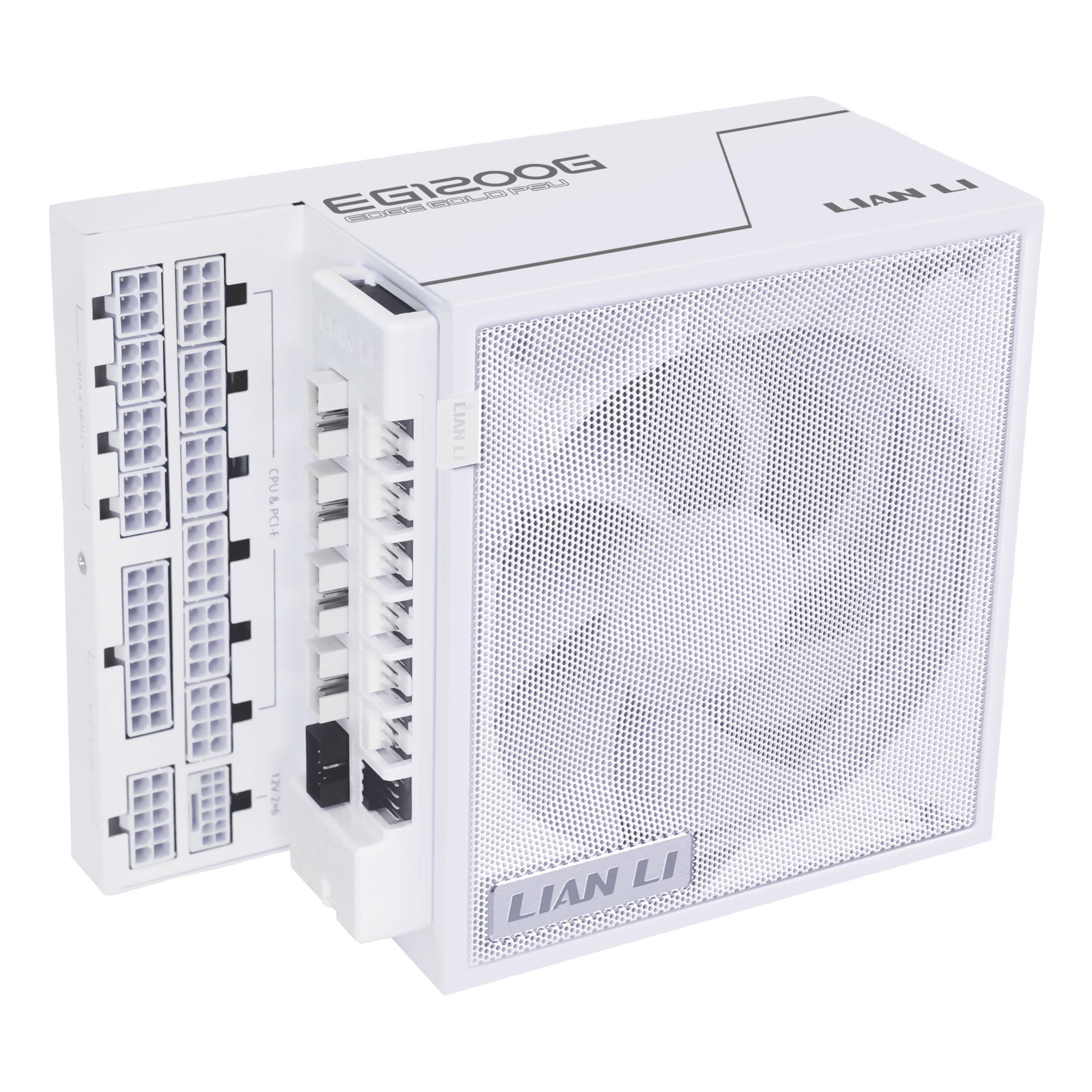 Power Supply LIAN LI EDGE GOLD 1200 1200 Watts Efficiency 80 PLUS GOLD PFC Active G9P.EG1200G.WH00.EU - Image 8