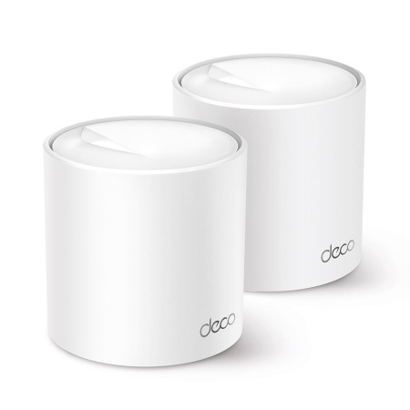 Wireless Router TP-LINK Wireless Router 2-pack 5400 Mbps Mesh IEEE 802.11a IEEE 802.11n IEEE 802.11ac IEEE 802.11ax 2x10/100/1000M DECOX60(2-PACK)
