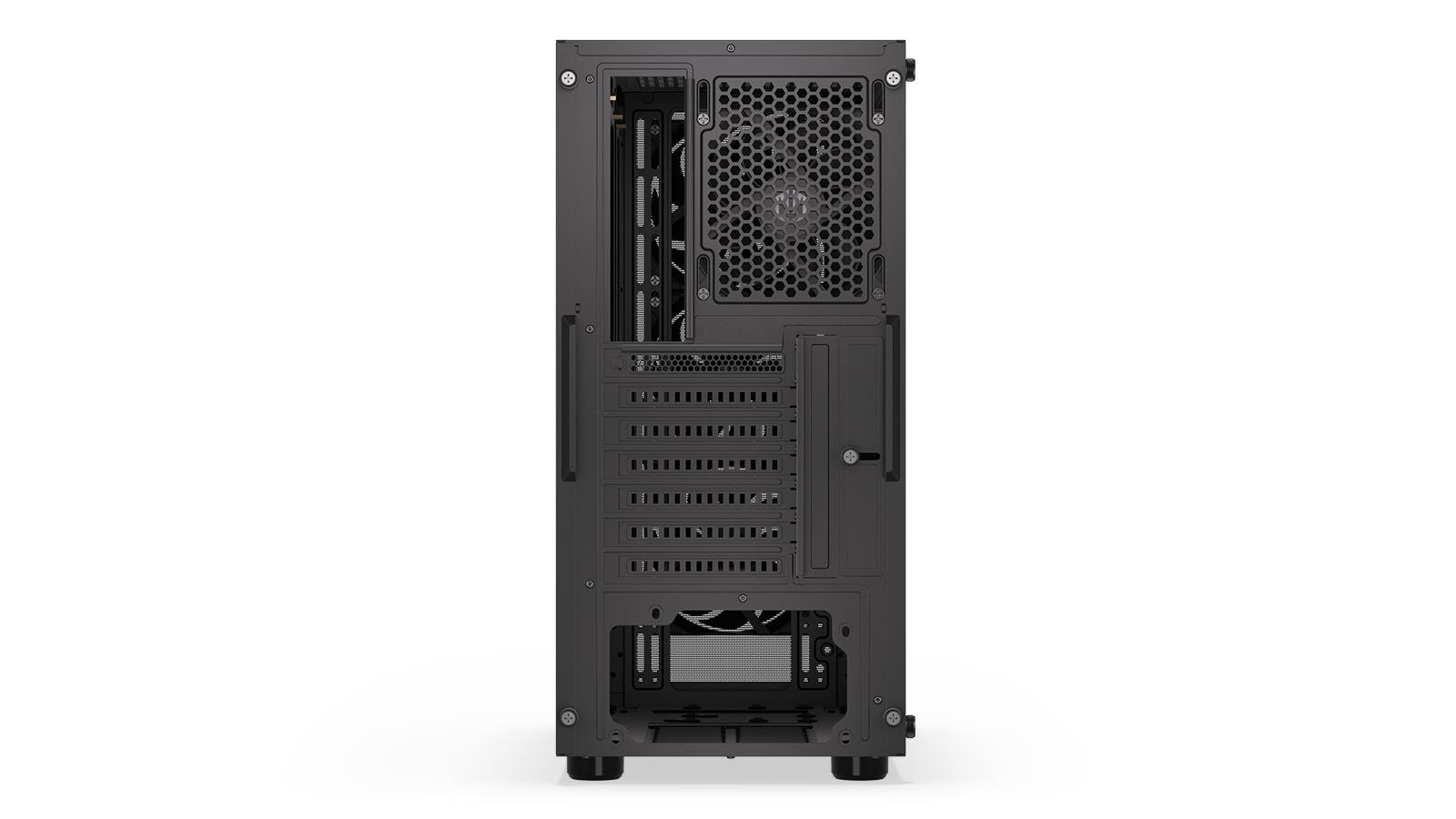 Case ENDORFY Ventum 200 Air MicroTower Case product features Transparent panel Not included ATX MicroATX MiniITX Colour Black EY2A002 - Image 24