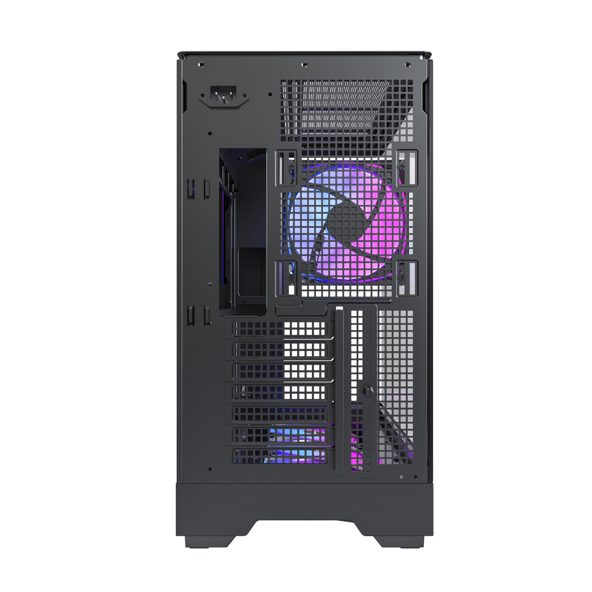 Case MONTECH micro ATX/Mini-ITX Black Midi Tower PC KING 45 PRO KING45PRO(B) - Image 5