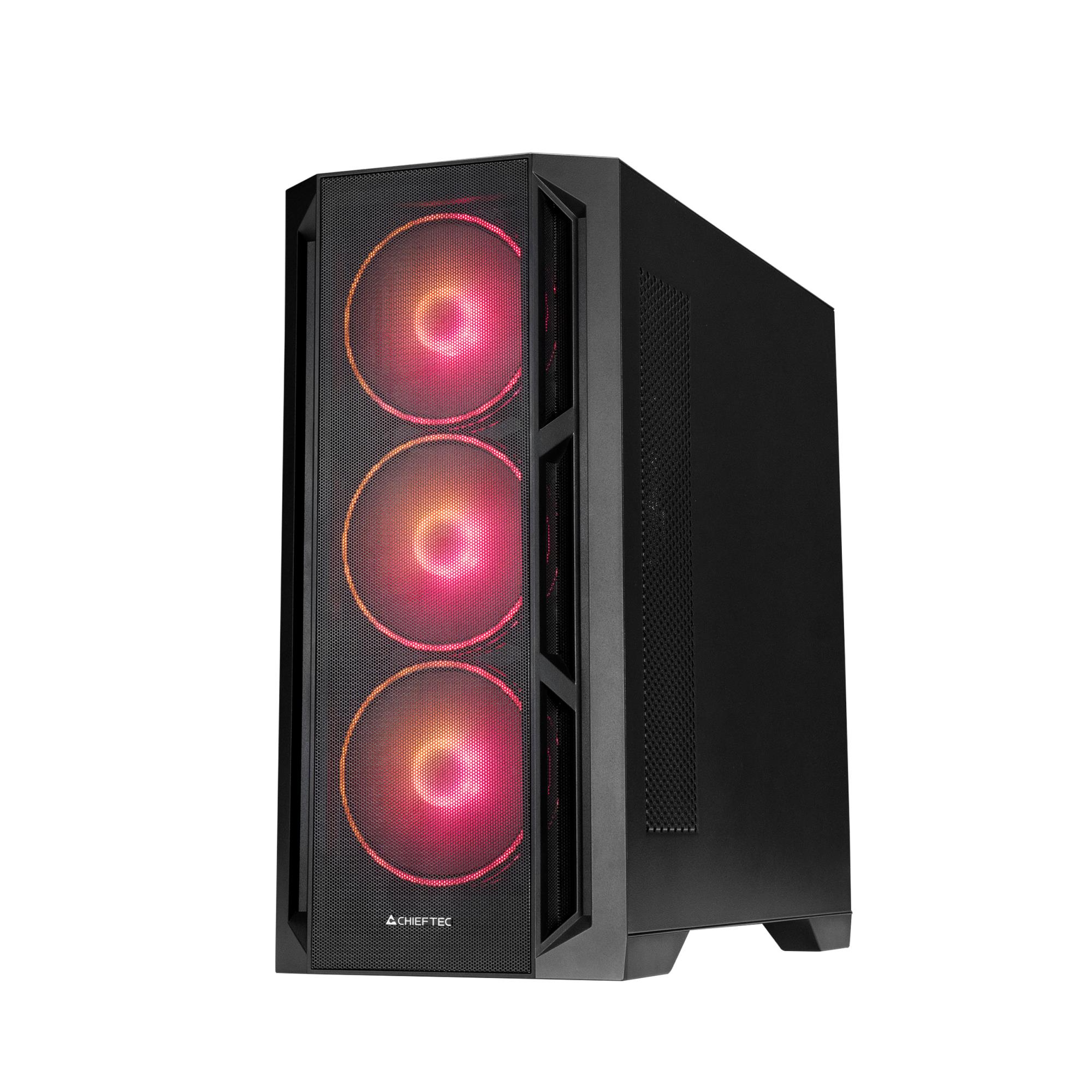 Case CHIEFTEC APEX LUMO Tower ATX EATX MicroATX MiniITX Colour Black GA-01B-L-OP - Image 4