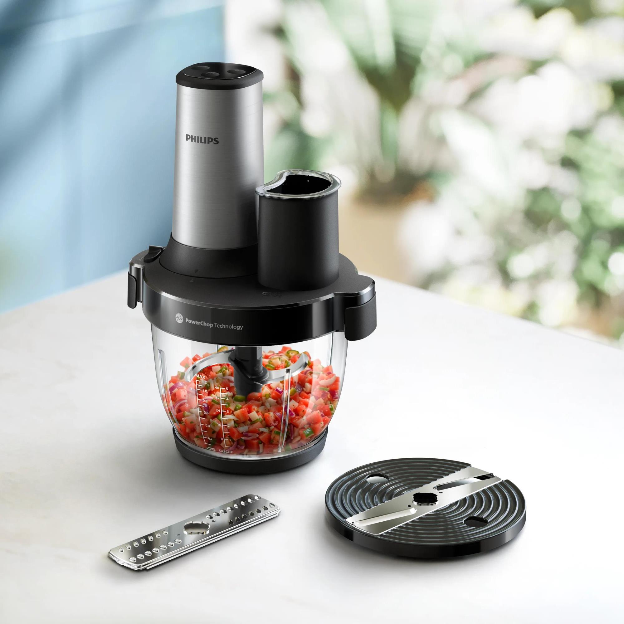 FOOD PROCESSOR CHOPPER/SERIES 5000 HR1504/00 PHILIPS - Image 2