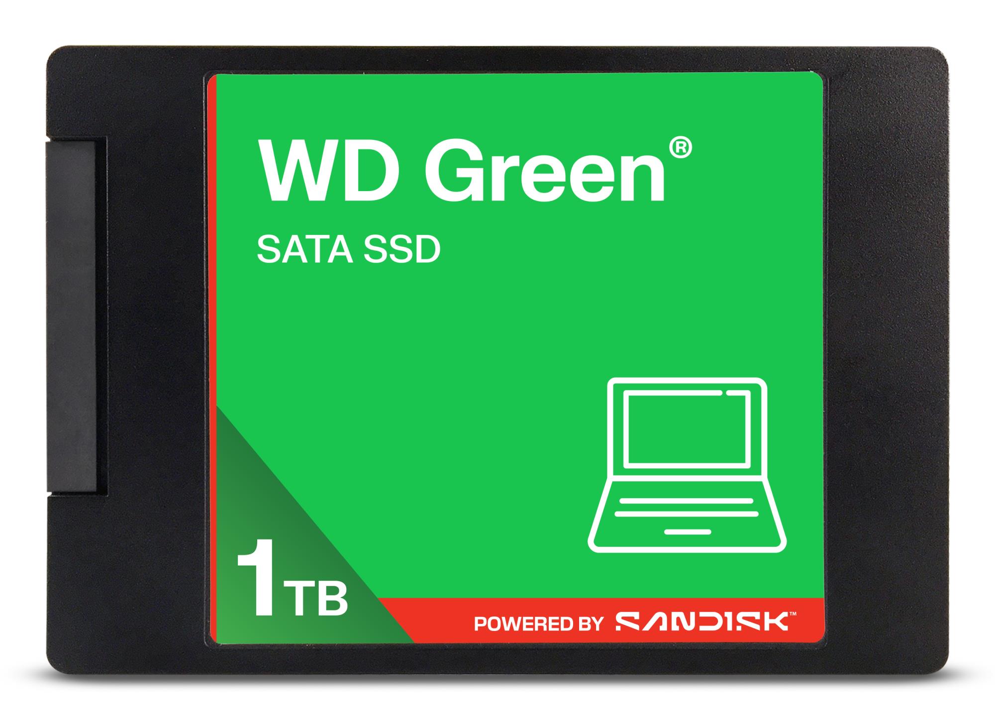 SSD SANDISK Green POWERED BY SANDISK 1000 GB Serial ATA III Read speed 545 MB/s 2.5" WDS100T5G0A-00CPT0