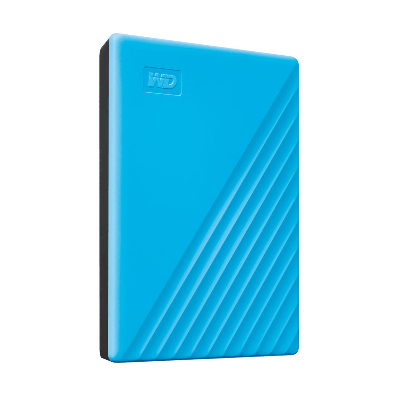 External HDD WESTERN DIGITAL My Passport 2TB USB 2.0 USB 3.0 USB 3.2 Colour Blue WDBYVG0020BBL-WESN - Image 3