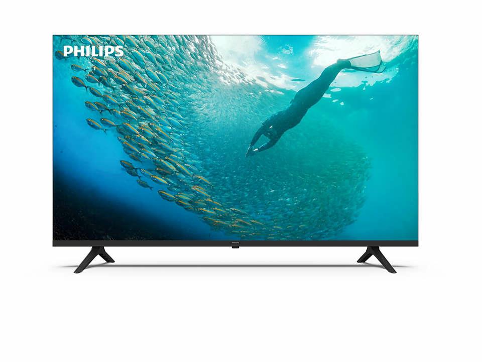 TV Set PHILIPS 43" 4K/Smart 3840x2160 Titan OS Black 43PUS7009/12