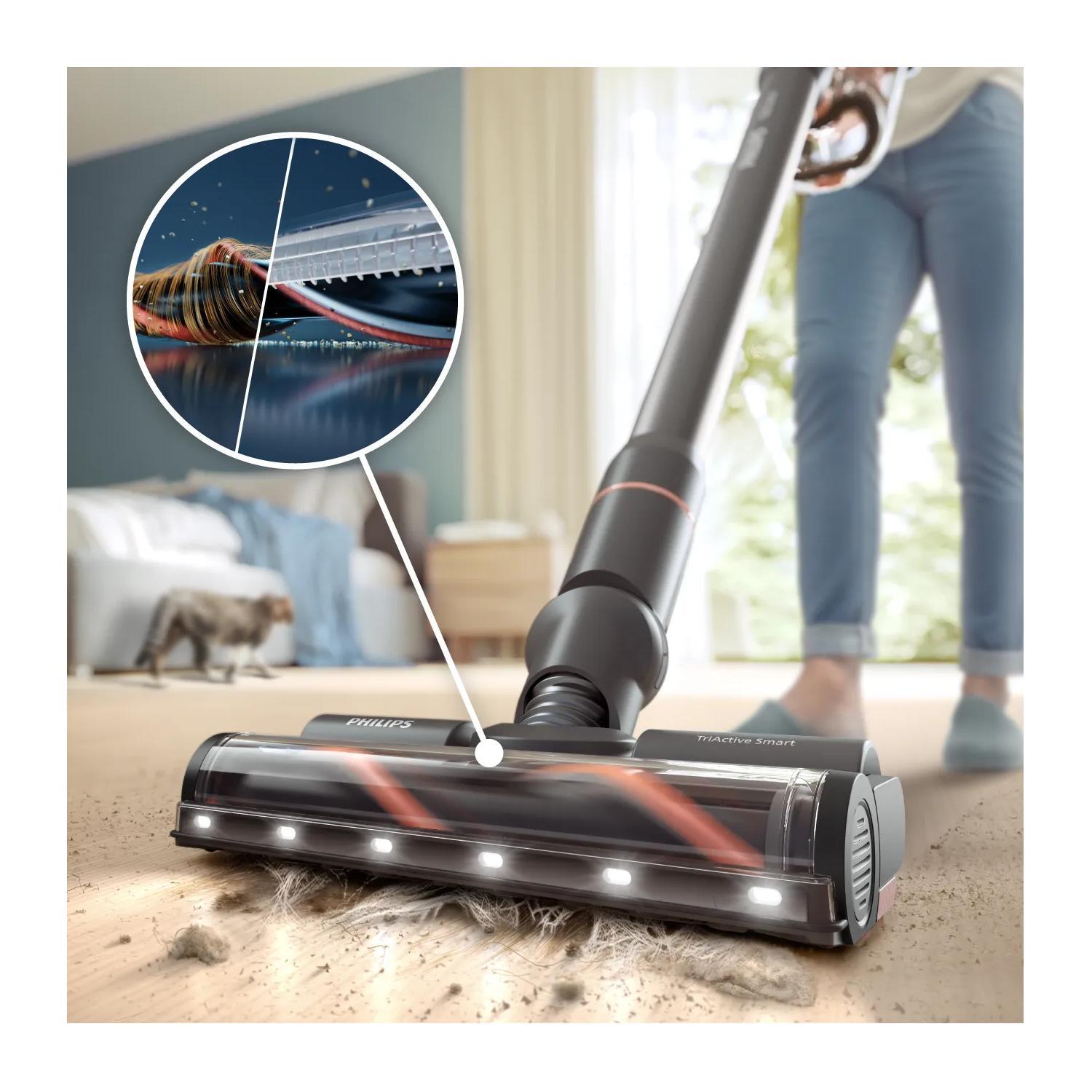 Vacuum Cleaner PHILIPS Dry&wet 2-in-1 stick vacuum Blue Bagless Battery 1.7 kg XC7163/01 - Image 2