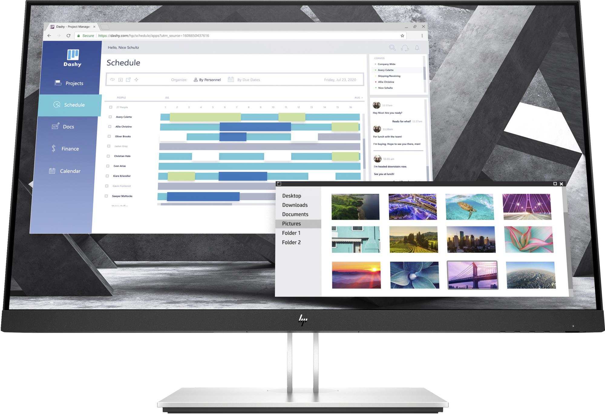 LCD Monitor HP E27q G4 27" Panel IPS 2560x1440 16:9 Matte 5 ms 9VG82AA#ABB