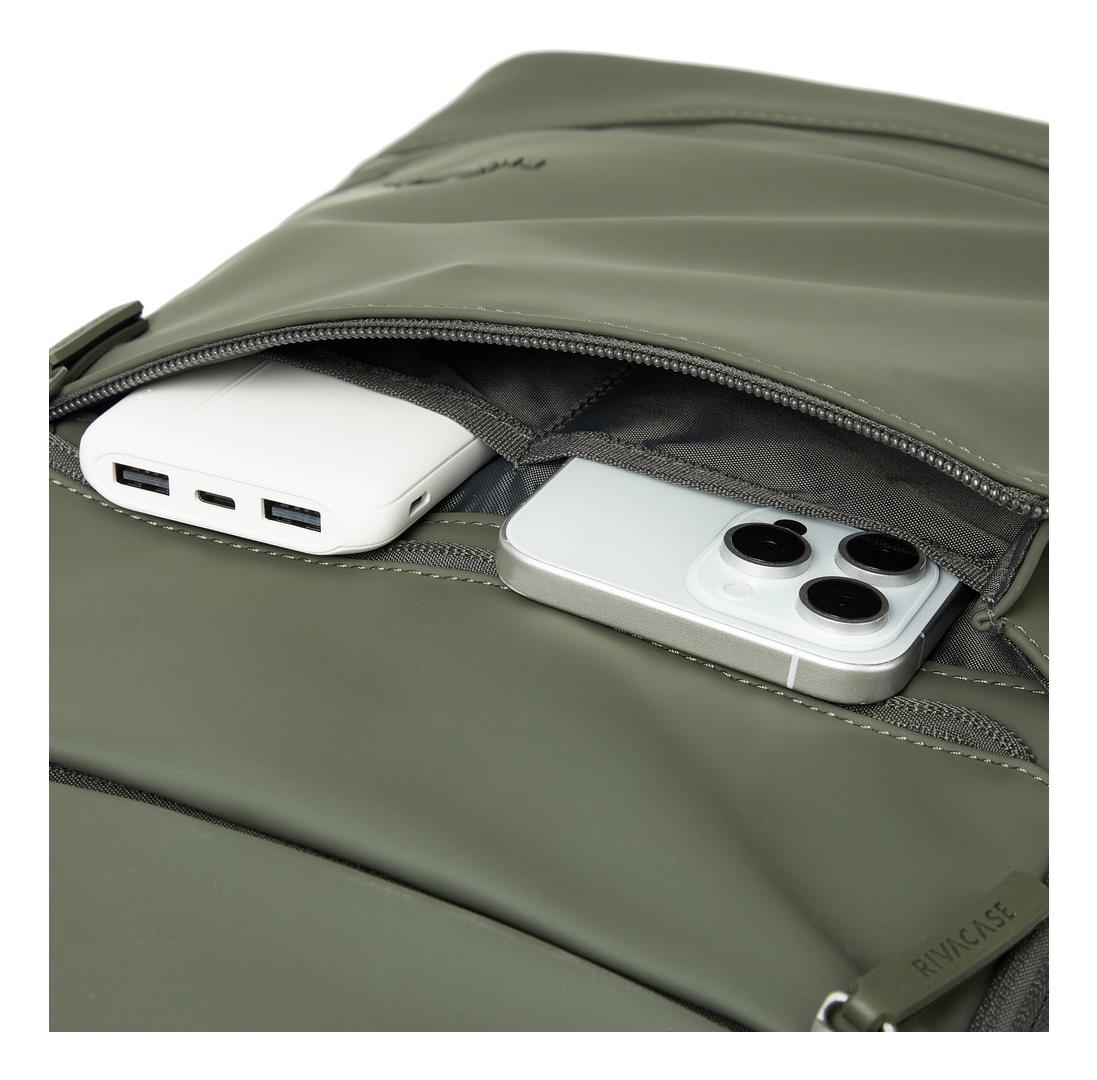 NB BACKPACK URBAN 20L 15.6"/7856 GREEN RIVACASE - Image 5