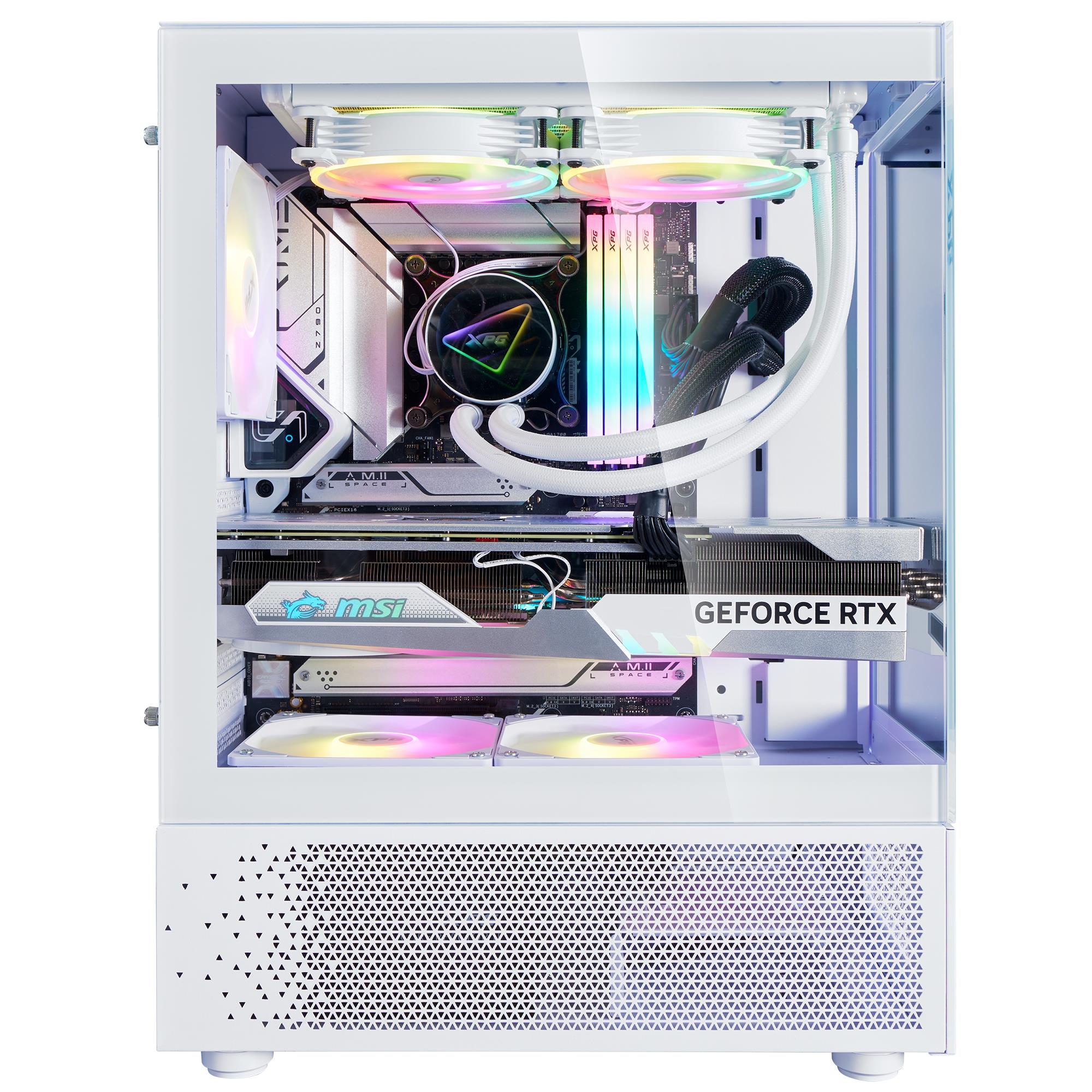 Case ADATA INVADER X MINI MidiTower Case product features Transparent panel ATX MicroATX MiniITX Colour White INVADERXMINIMT-WHCWW - Image 10