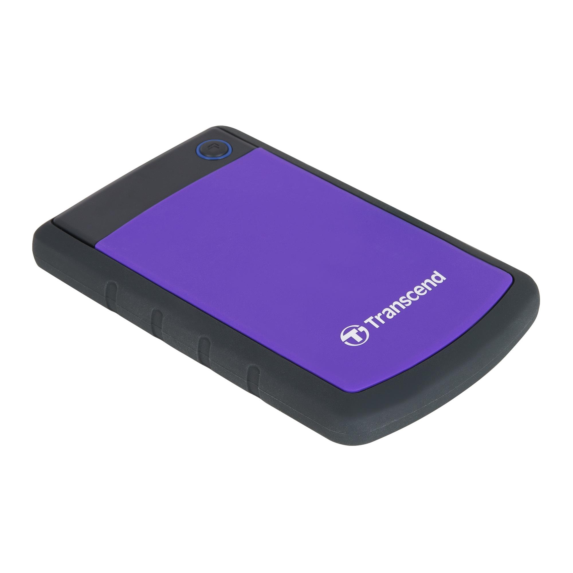 External HDD TRANSCEND StoreJet 4TB USB 3.0 Colour Purple TS4TSJ25H3P - Image 5