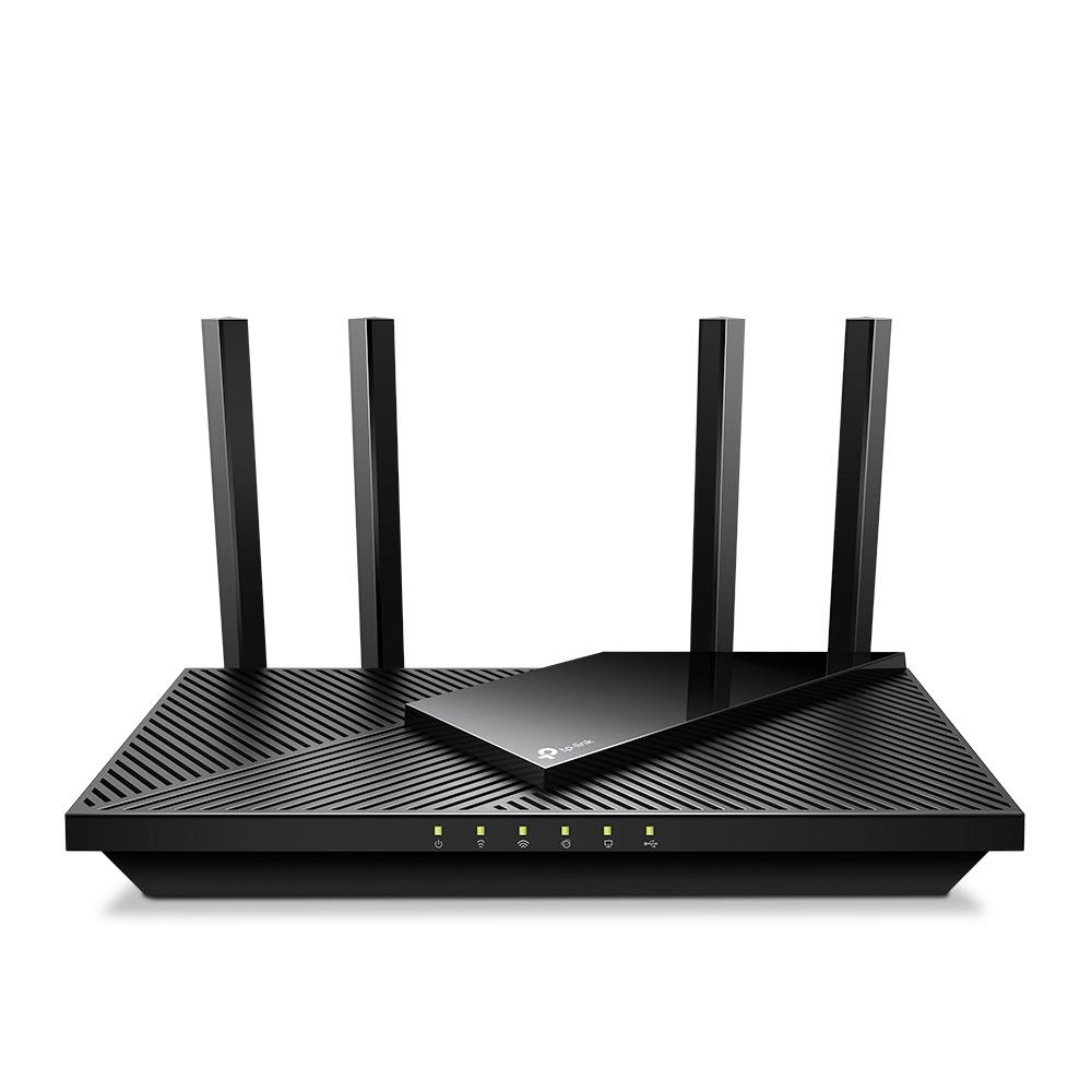 Wireless Router TP-LINK Wireless Router 3000 Mbps Wi-Fi 6 IEEE 802.11a IEEE 802.11 b/g IEEE 802.11n IEEE 802.11ac IEEE 802.11ax USB 3.0 3x10/100/1000M 1x2.5GbE LAN WAN ports 1 Number of antennas 4 ARCHERAX55PRO
