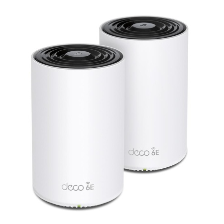 Wireless Router TP-LINK Wireless Access Point / Router 2-pack 5400 Mbps Mesh Wi-Fi 6e 2x10/100/1000M 1x2.5GbE LAN  WAN ports 3 Number of antennas 4 DECOXE75PRO(2-PACK)