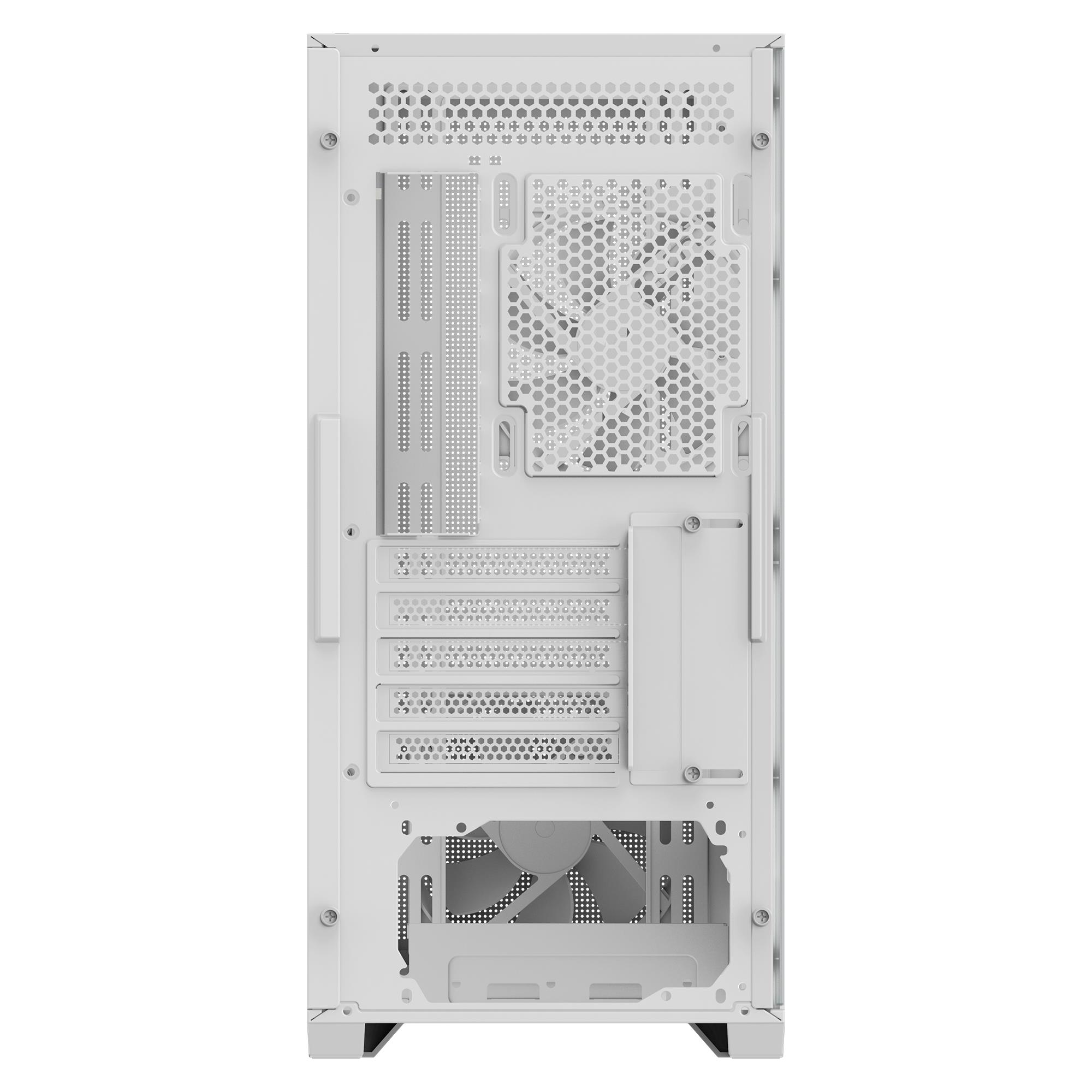 Case GIGABYTE GB-C102GI MidiTower Case product features Transparent panel Not included MicroATX MiniITX Colour White C102GI - Image 4