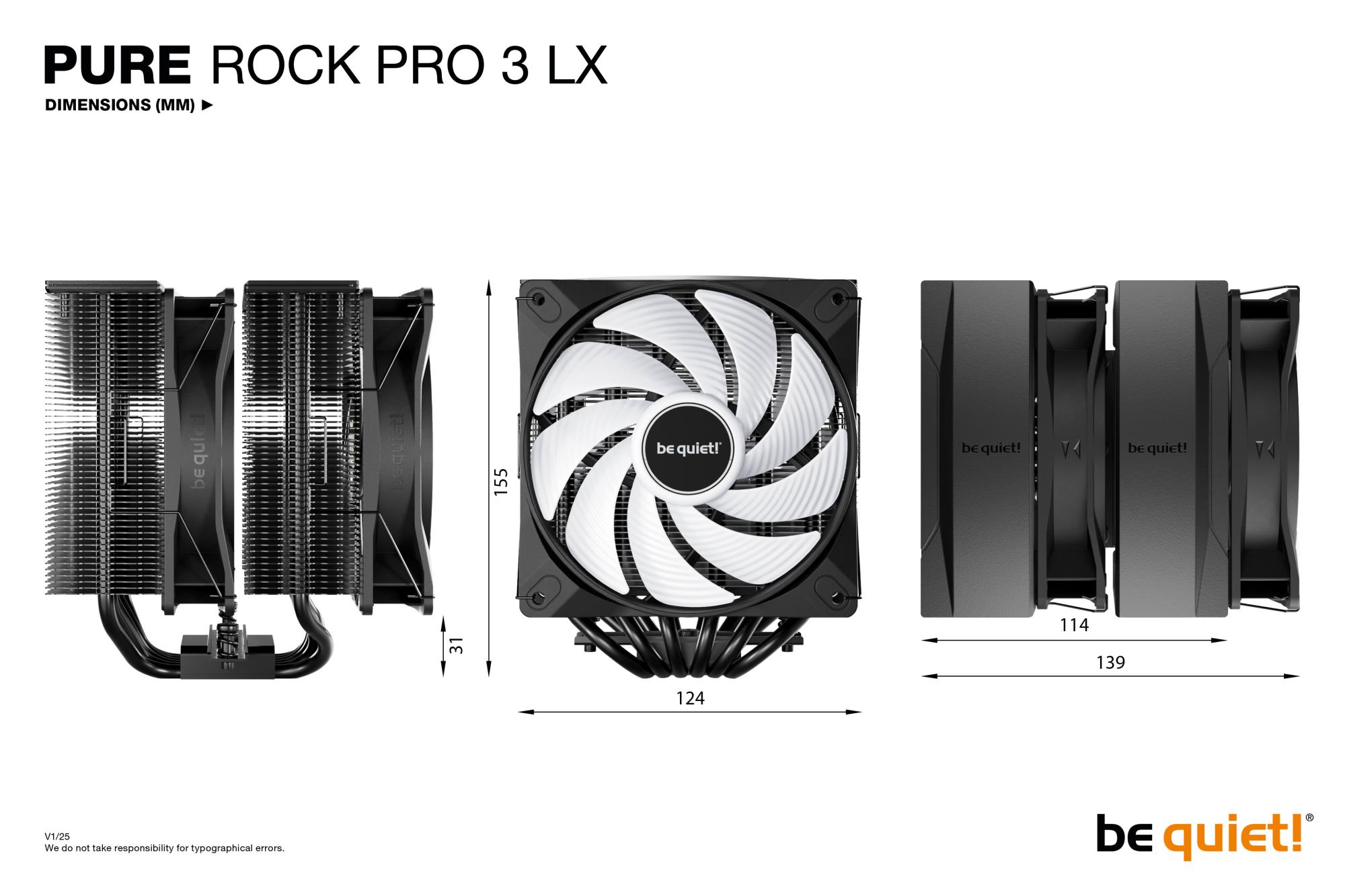 CPU COOLER S_MULTI/PURE ROCK PR3LX BK043 BE QUIET - Image 7