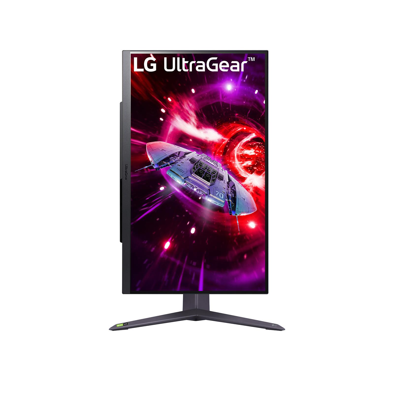 LCD Monitor LG 27GR75Q-B 27" Gaming Panel IPS 2560x1440 16:9 165Hz Matte 1 ms Swivel Pivot Height adjustable Tilt Colour Black 27GR75Q-B - Image 7