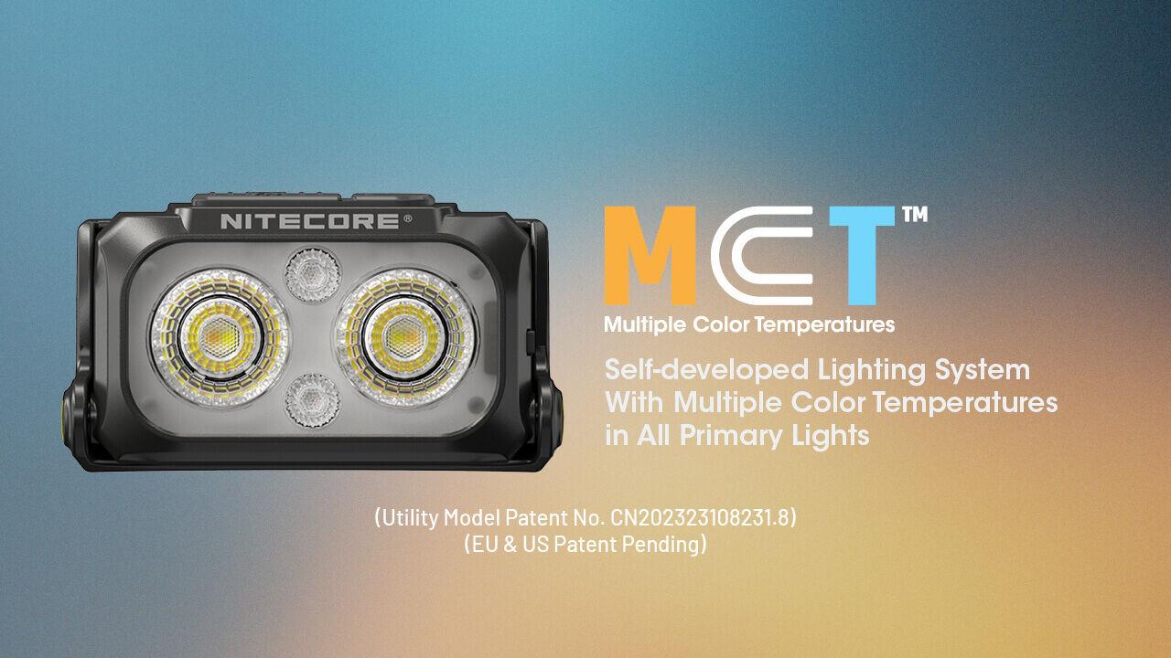 HEADLAMP NU SERIES 400 LUMENS/NU25 MCT NITECORE - Image 3