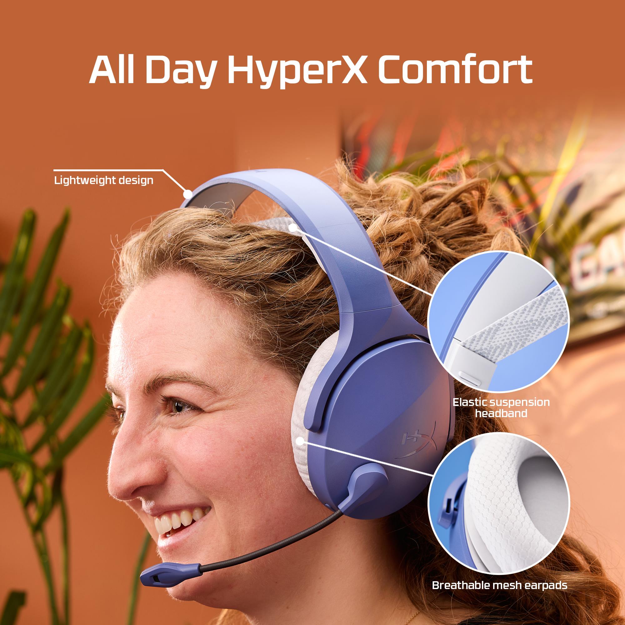 HEADSET HYPERX CLOUD JET/WRL GAM BLU AM7A0AA HYPERX - Image 3
