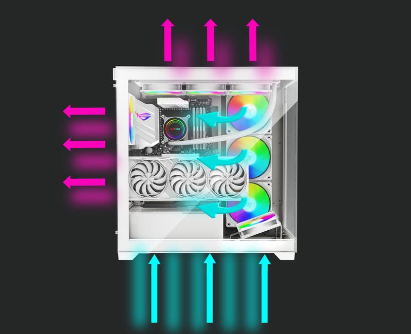 Case XILENCE ATX/micro ATX/Mini-ITX White Midi Tower PC X818.W.ARGB - Image 15