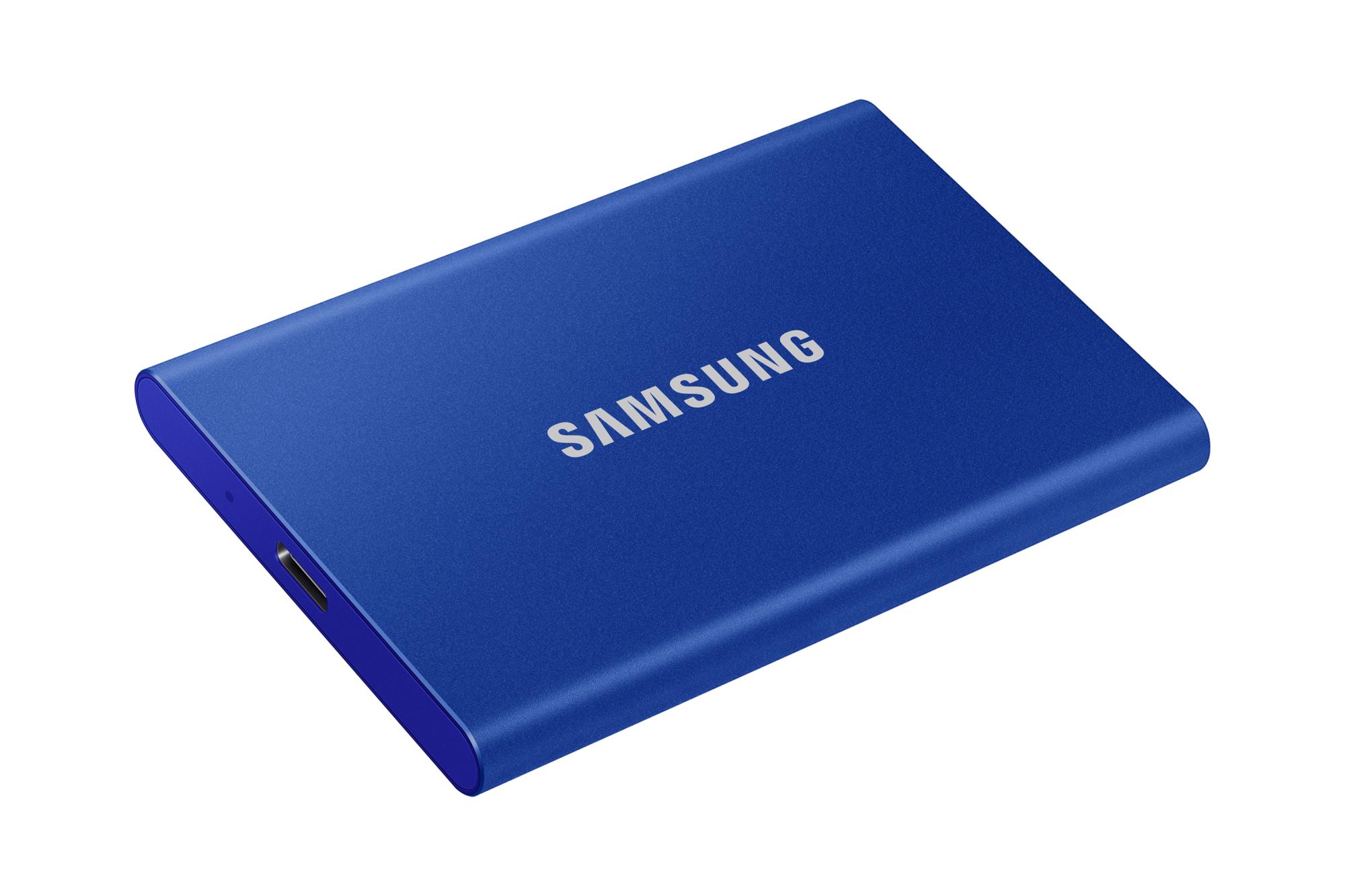 External SSD SAMSUNG T7 2TB USB 3.2 Write speed 1000 MBytes/sec Read speed 1050 MBytes/sec MU-PC2T0H/WW - Image 5