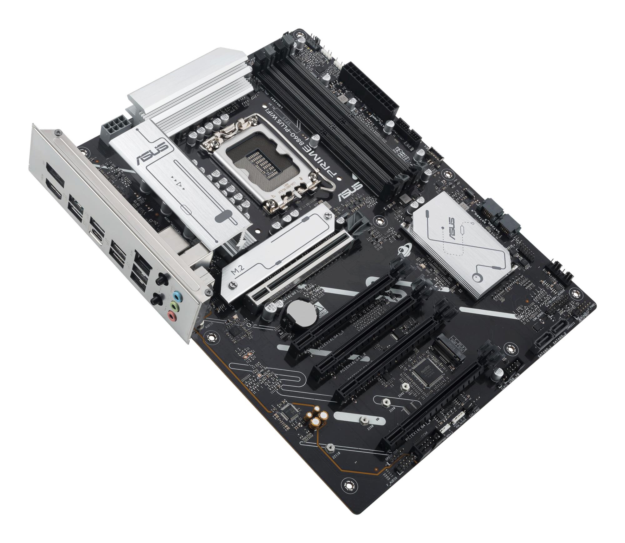 Mainboard ASUS Intel B860 Express LGA1851 ATX Memory DDR5 Memory slots 4 PRIMEB860-PLUSWIFI - Image 4