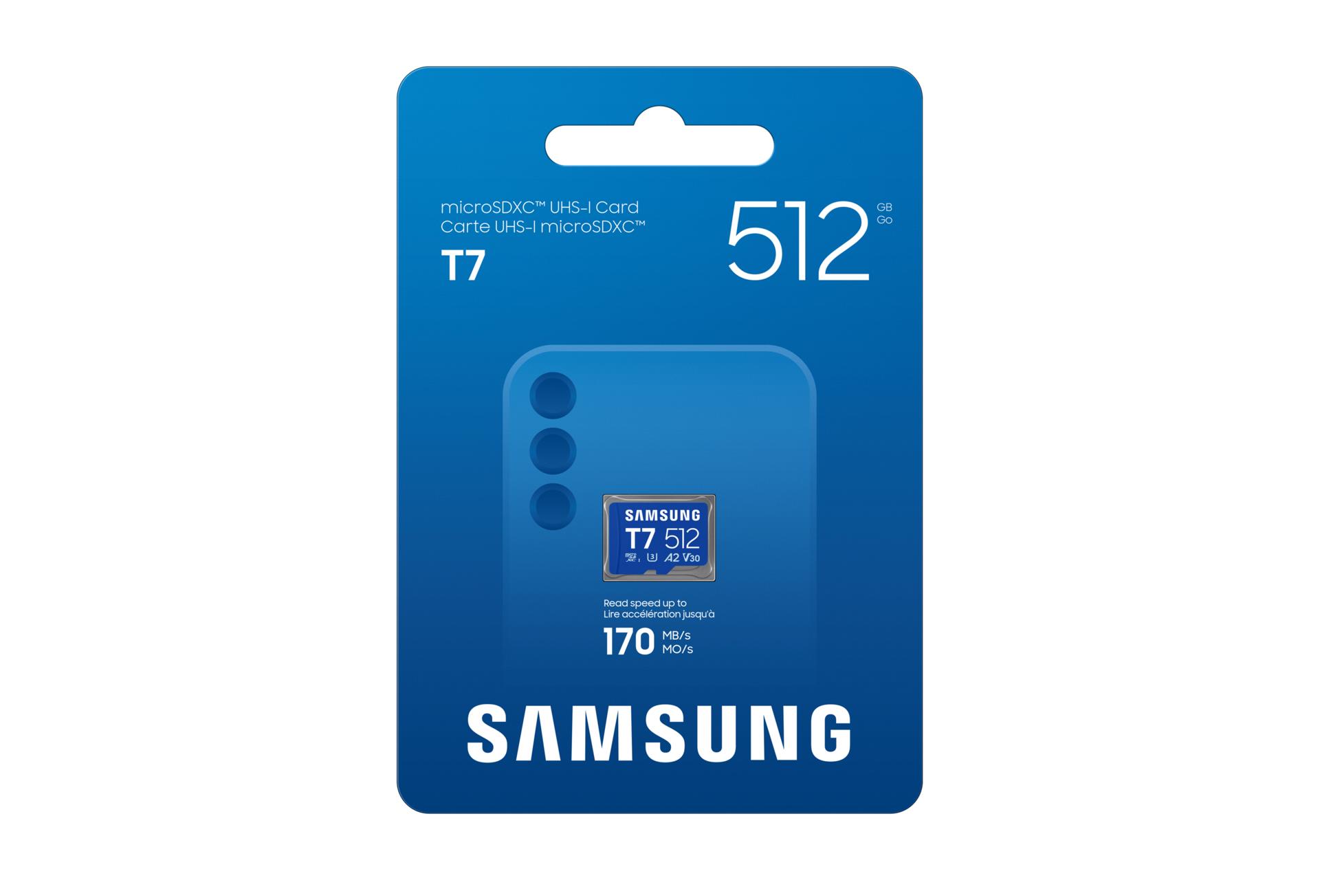 MEMORY MICRO SDXC T7 512GB/V30 MB-MB512T/WW SAMSUNG - Image 4