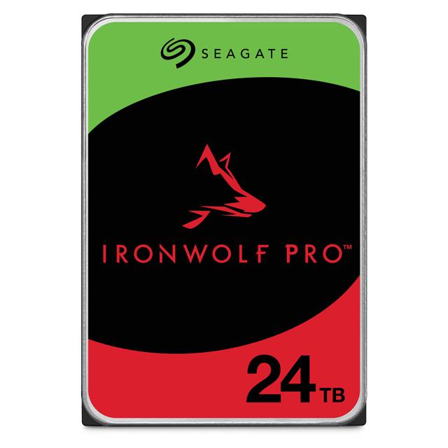 HDD SEAGATE IronWolf Pro 24TB SATA 512 MB 7200 rpm Discs/Heads 10/20 3,5" ST24000NT002
