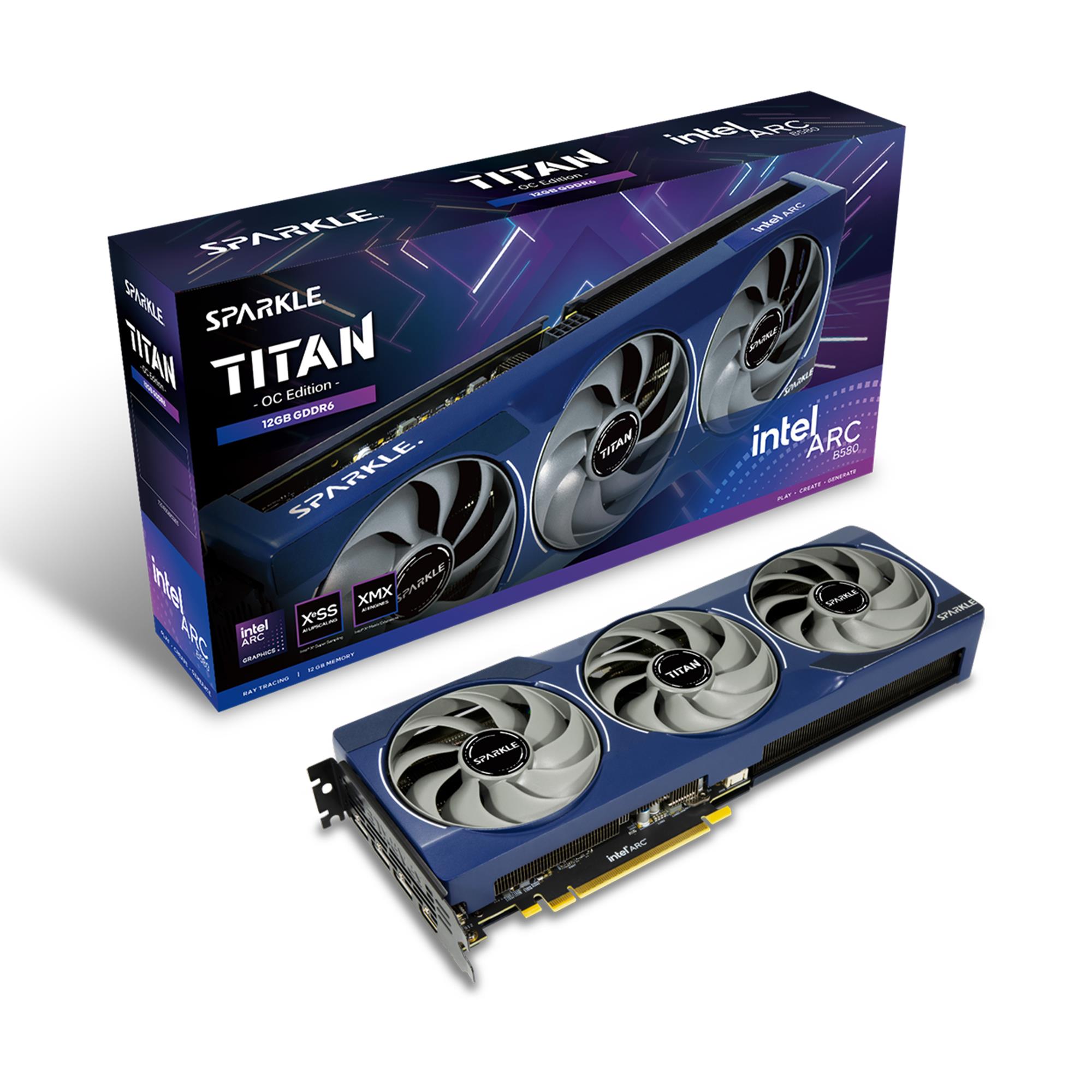Graphics Card SPARKLE Intel Arc B580 12 GB GDDR6 192 bit PCIE 4.0 8x Active SB580T-12GOC - Image 8