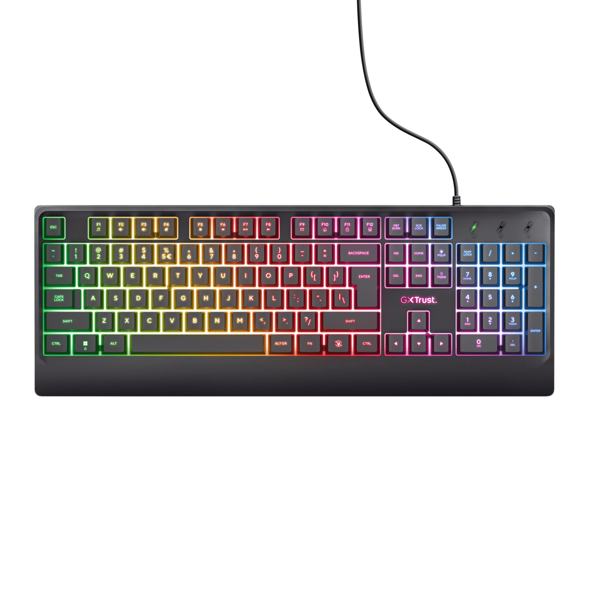 KEYBOARD +MOUSE GXT792 QUADROX/4-IN-1 BUNDLE ENG 25155 TRUST - Image 5