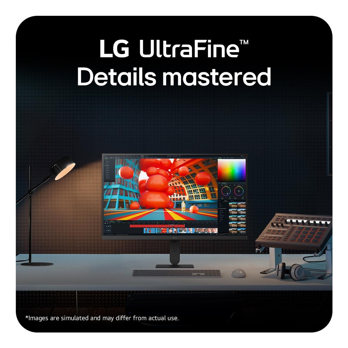 LCD Monitor LG 27 " 3840 x 2160 pixels 4K Ultra HD Native aspect ratio 16:9 LCD Flat 27U710B-B - Image 4