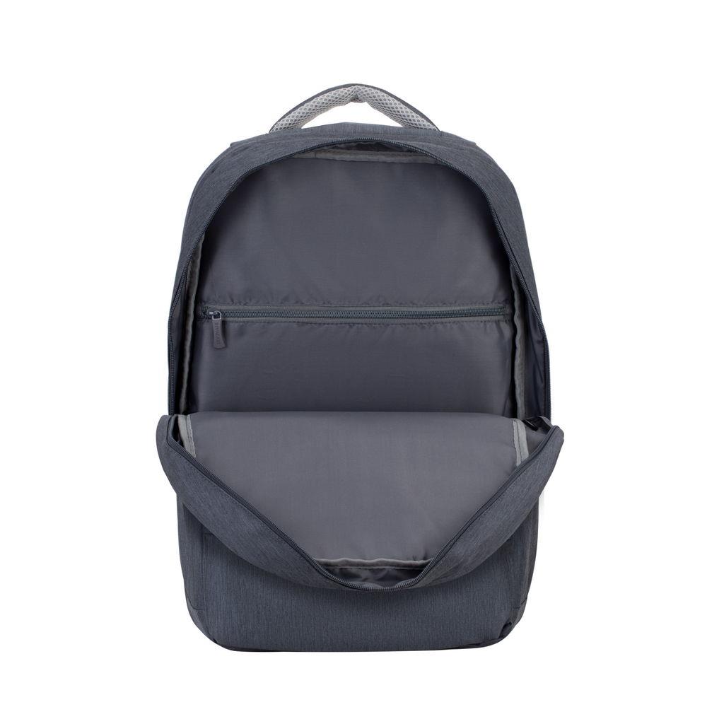 NB BACKPACK ANTI-THEFT 17.3"/7567 DARK GREY RIVACASE - Image 10