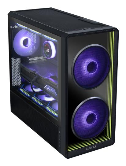 Case LIAN LI ATX/micro ATX/Mini-ITX/EATX/SSI EEB Black Midi Tower PC Lian Li Lancool 217 INF Black (G99.LAN217INFX.00) G99.LAN217INFX.00 - Image 2