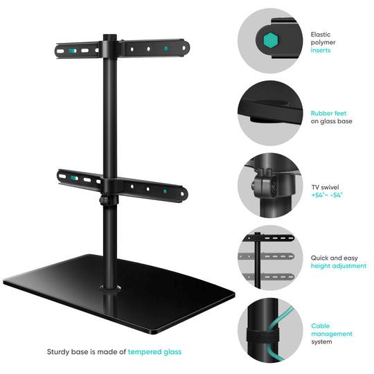 TV SET ACC DESKTOP STAND/32-75" BLACK PT3-B ONKRON - Image 6