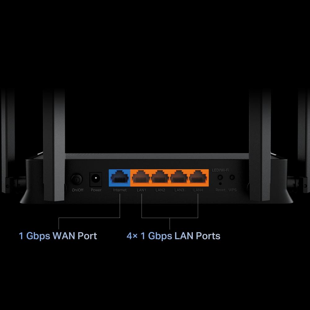 Wireless Router TP-LINK 3600 Mbps Number of antennas 4 ARCHERBE220 - Image 6