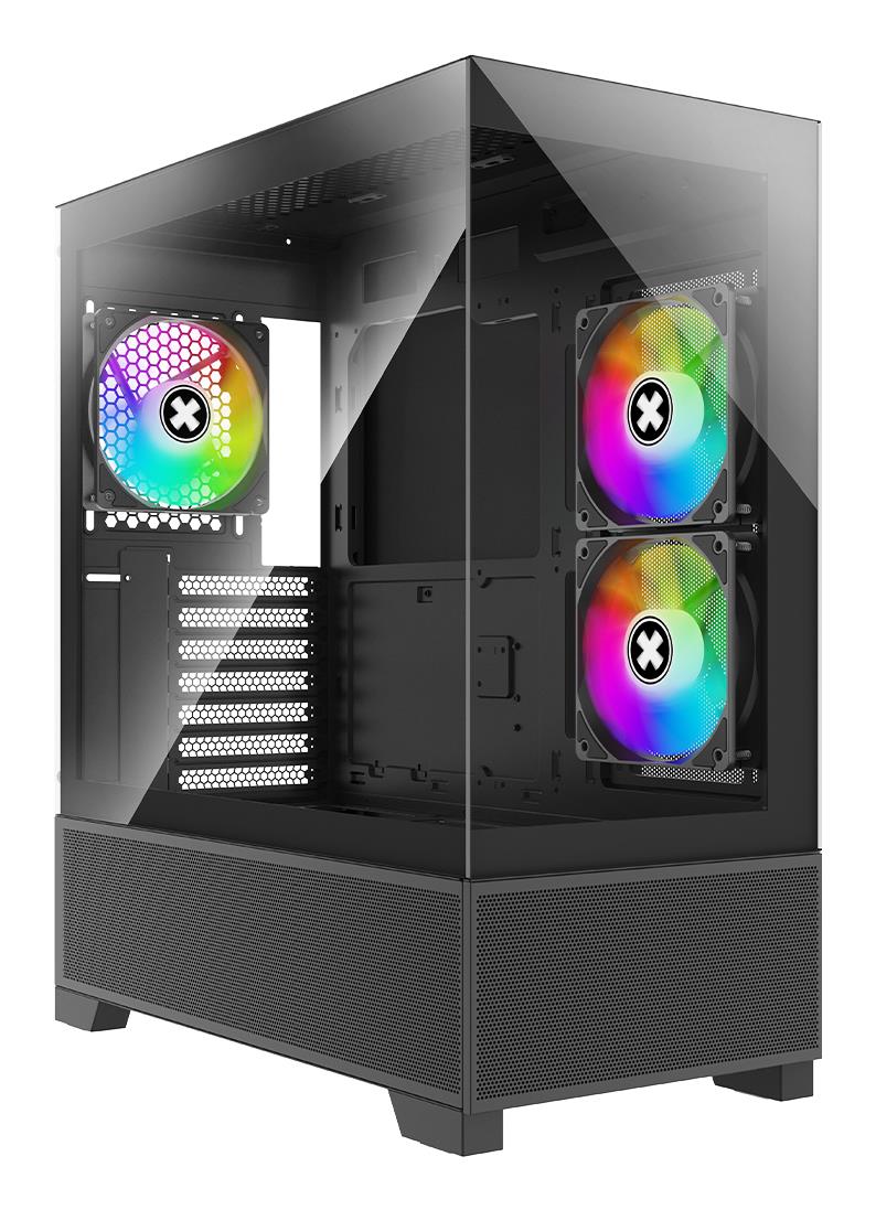 Case XILENCE XG172 MidiTower Case product features Fan control panel/Transparent panel Not included Colour Black XG172 - Image 2