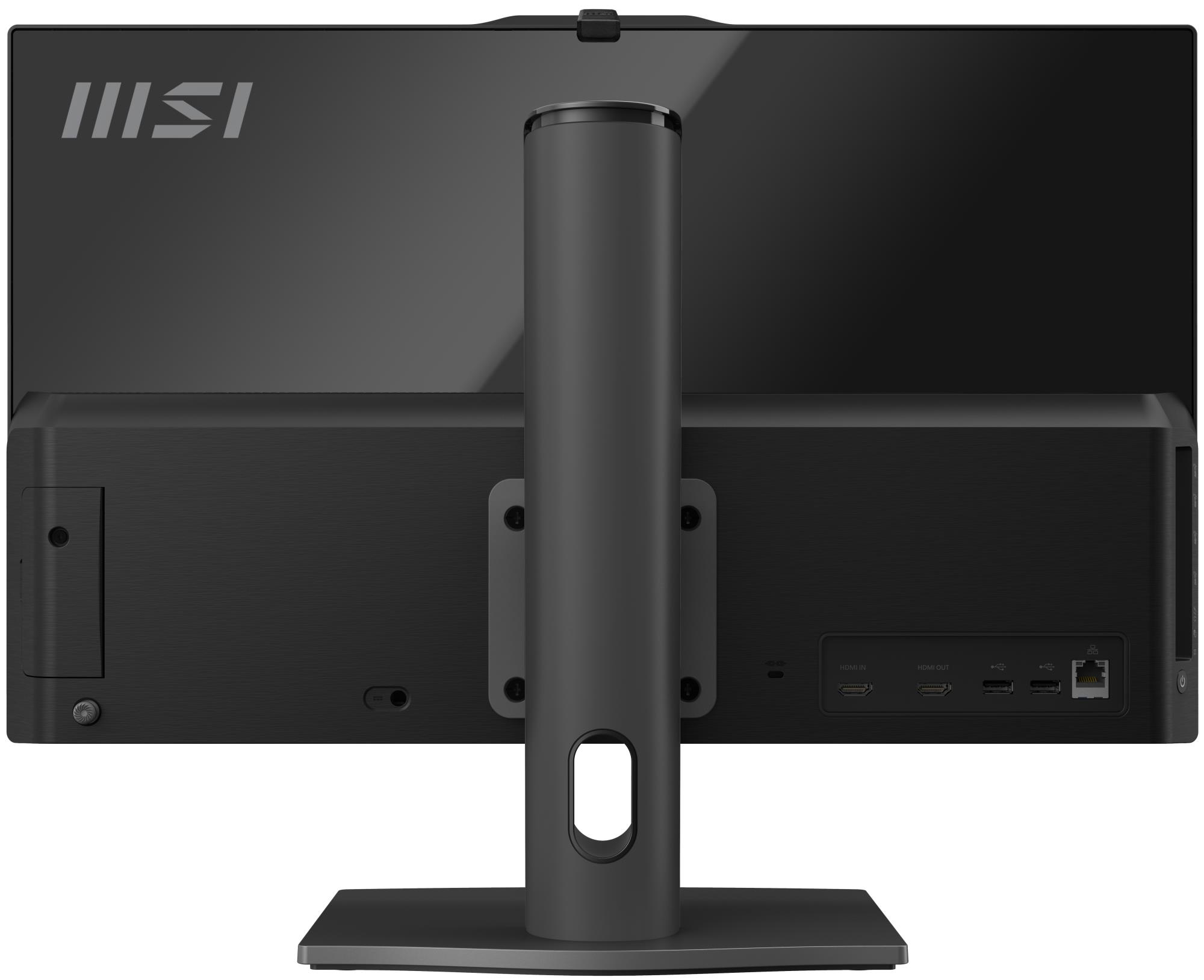 Monoblock PC MSI CPU Intel Intel Core 5 Intel Core 5 120U RAM 16 GB DDR5-SDRAM Screen 23.8 " 1920 x 1080 pixels Storage 512 GB SSDs 512 GB Not available On-board graphics Yes Intel® Graphics Black MODERNAM242P1M-2088XEU - Image 7