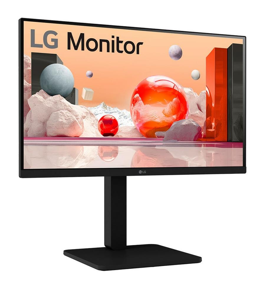 LCD Monitor LG 24BA550-B 24" Panel IPS 1920x1080 16:9 100 Hz Matte 5 ms Speakers Swivel Pivot Height adjustable Tilt Colour Black 24BA550-B - Image 3