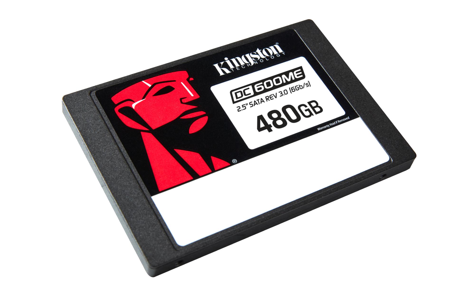 SSD KINGSTON 480 GB Serial ATA III 2.5" Write speed 470 MB/s Read speed 560 MB/s 876xTBW rating MTBF 2000000 h SEDC600ME/480G - Image 2