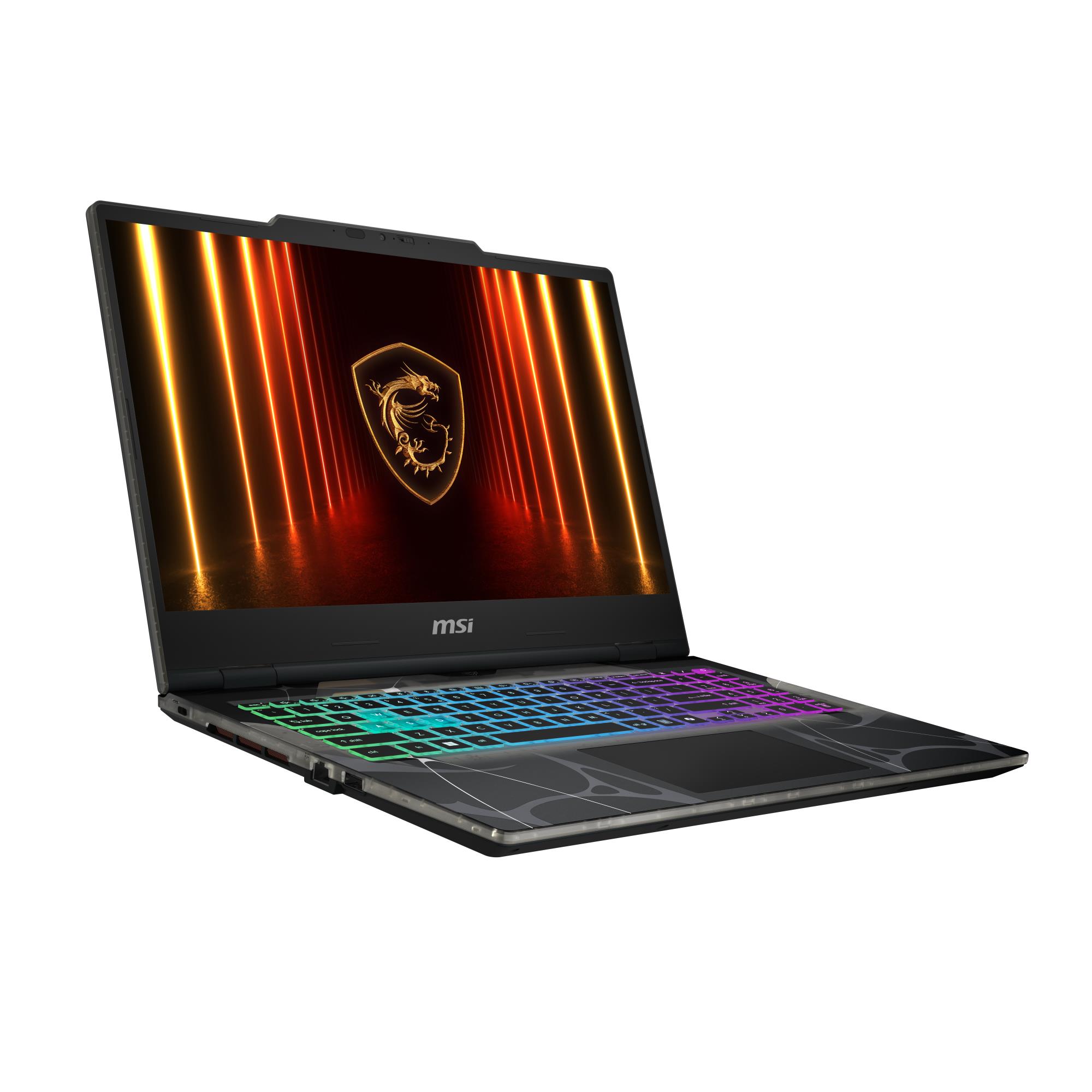 Notebook MSI Cyborg A15 AI B2HWFKG CPU AMD RyzenT 7 260 3.8 GHz 15.6 " 1920 x 1080 pixels RAM 16 GB DDR5-SDRAM SSD 512 GB Discrete graphics NVIDIA GeForce RTX 5060 8 GB On-board graphics Yes Numeric keypad Yes OS installed Windows 11 Home Colour Black Weight 2.1 kg 5600 MHz CYBORGA15AIB2HWFKG-215NL - Image 3