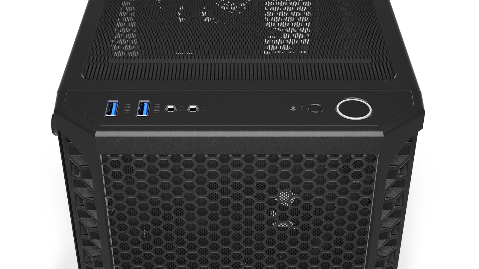 Case ENDORFY Signum 300 Air MidiTower Case product features Transparent panel Not included ATX MicroATX MiniITX Colour Black EY2A005 - Image 21