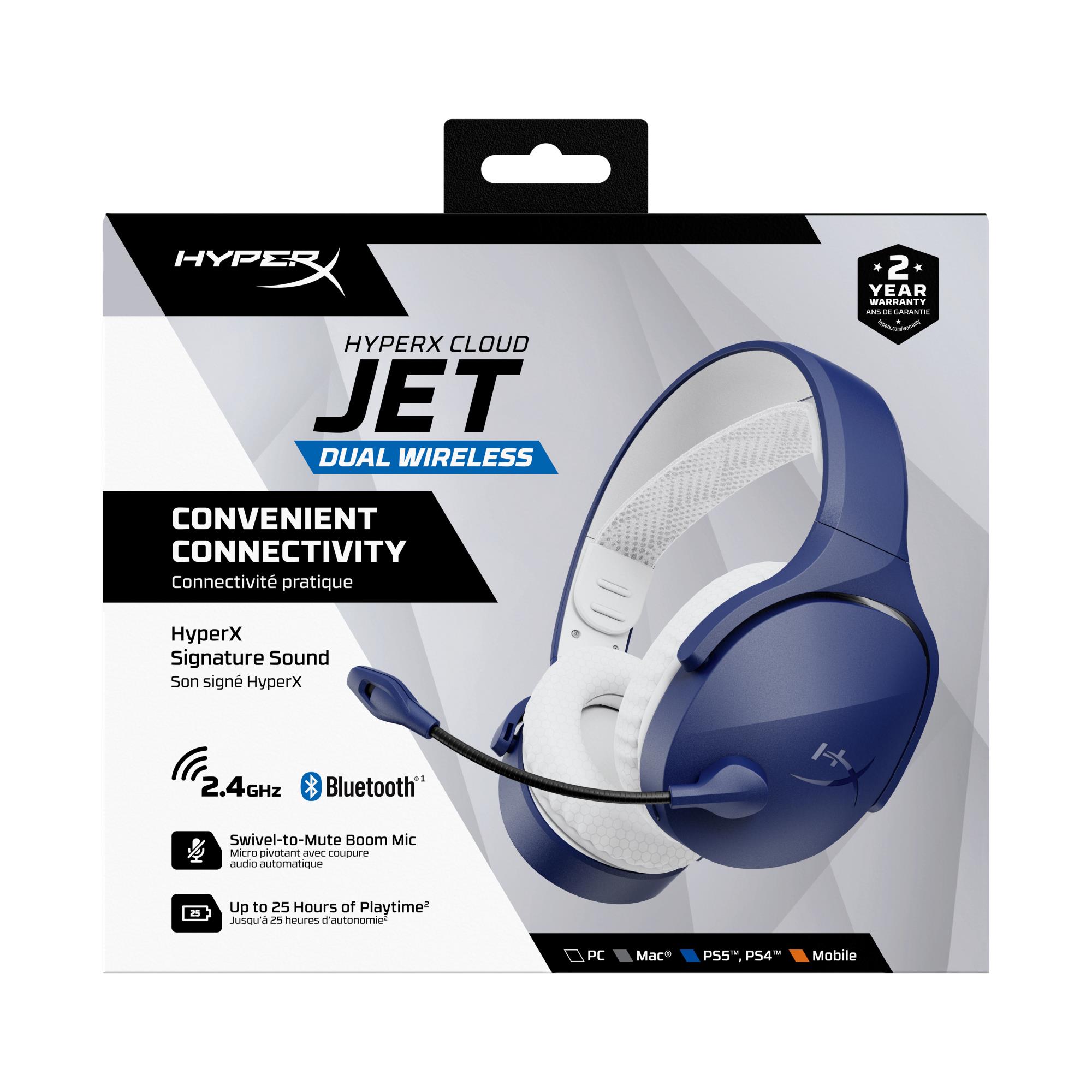 HEADSET HYPERX CLOUD JET/WRL GAM BLU AM7A0AA HYPERX - Image 16