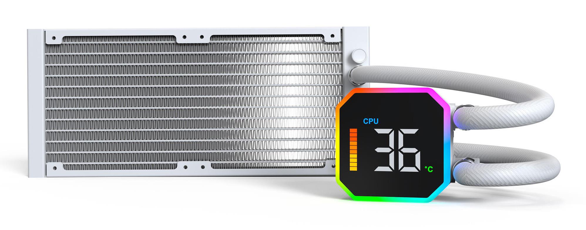 CPU COOLER MULTI SOCKET WHITE/HYPERFLOW DIGITAL 240 MONTECH - Image 4
