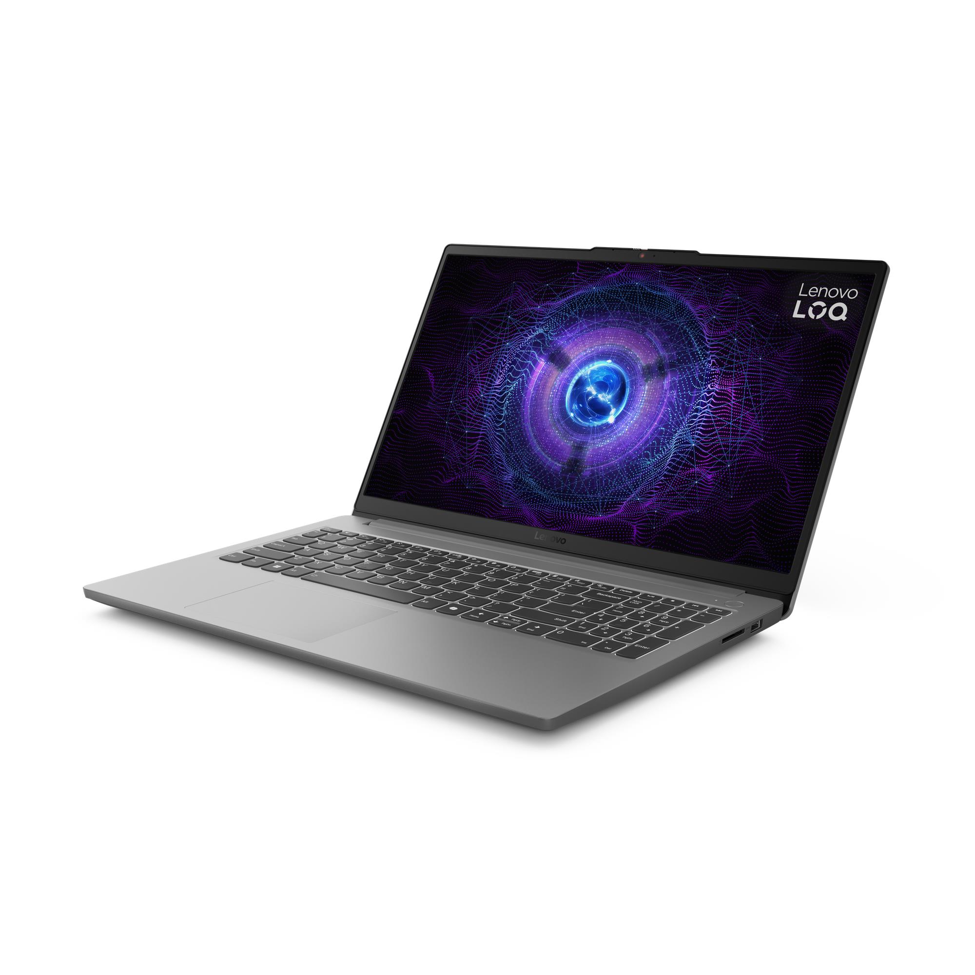 Notebook LENOVO LOQ 15IAX9E CPU Core i5 i5-12450HX 2400 MHz 15.6" 1920x1080 RAM 16GB DDR5 4800 MHz SSD 512GB NVIDIA GeForce RTX 2050 4GB ENG Card Reader 3-in-1 Grey 1.77 kg 83LK007APB - Image 3