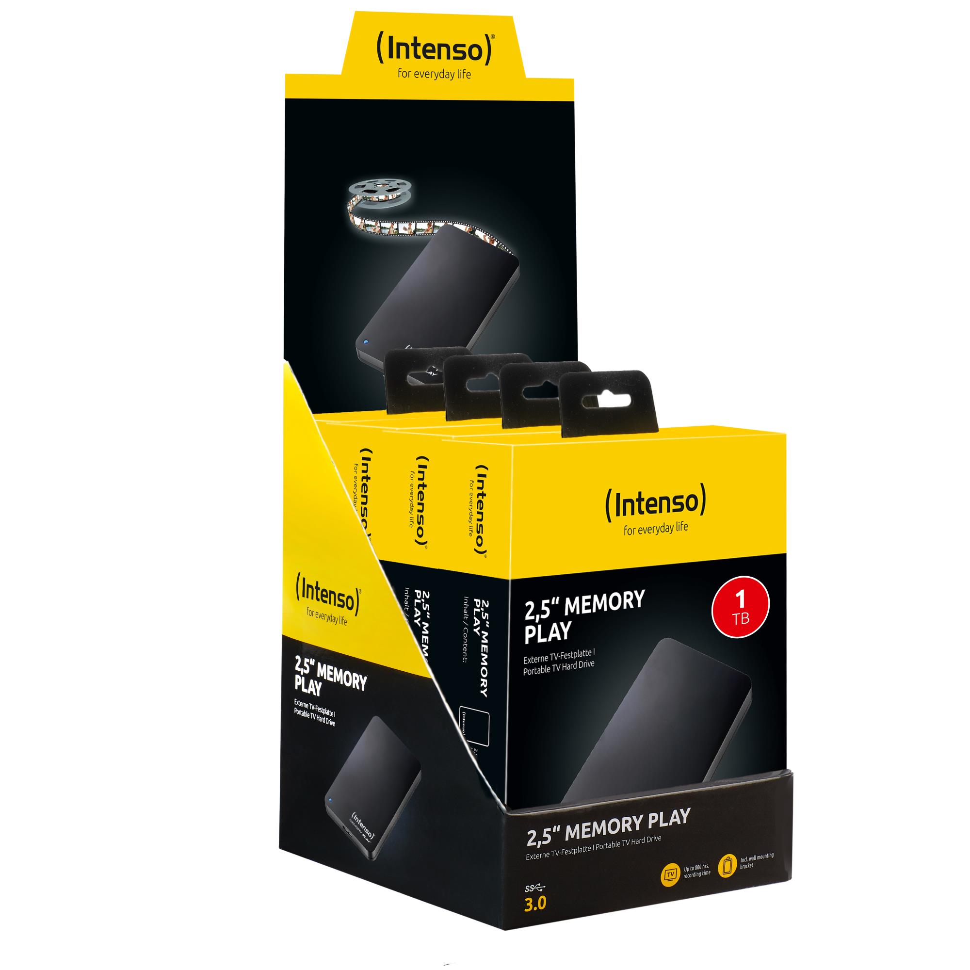External HDD INTENSO 6021460 1TB USB 3.0 Colour Black 6021460 - Image 7