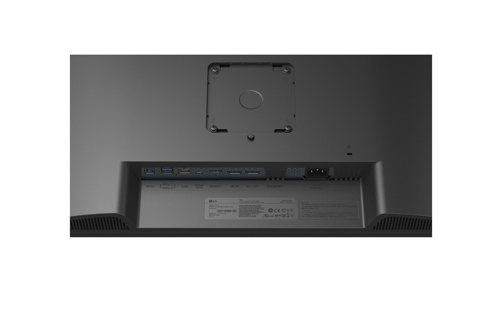 LCD Monitor LG 27BA75QB-B 27" Panel IPS 2560x1440 16:9 100Hz Matte Speakers Swivel Pivot Height adjustable Tilt Colour Black 27BA75QB-B - Image 10