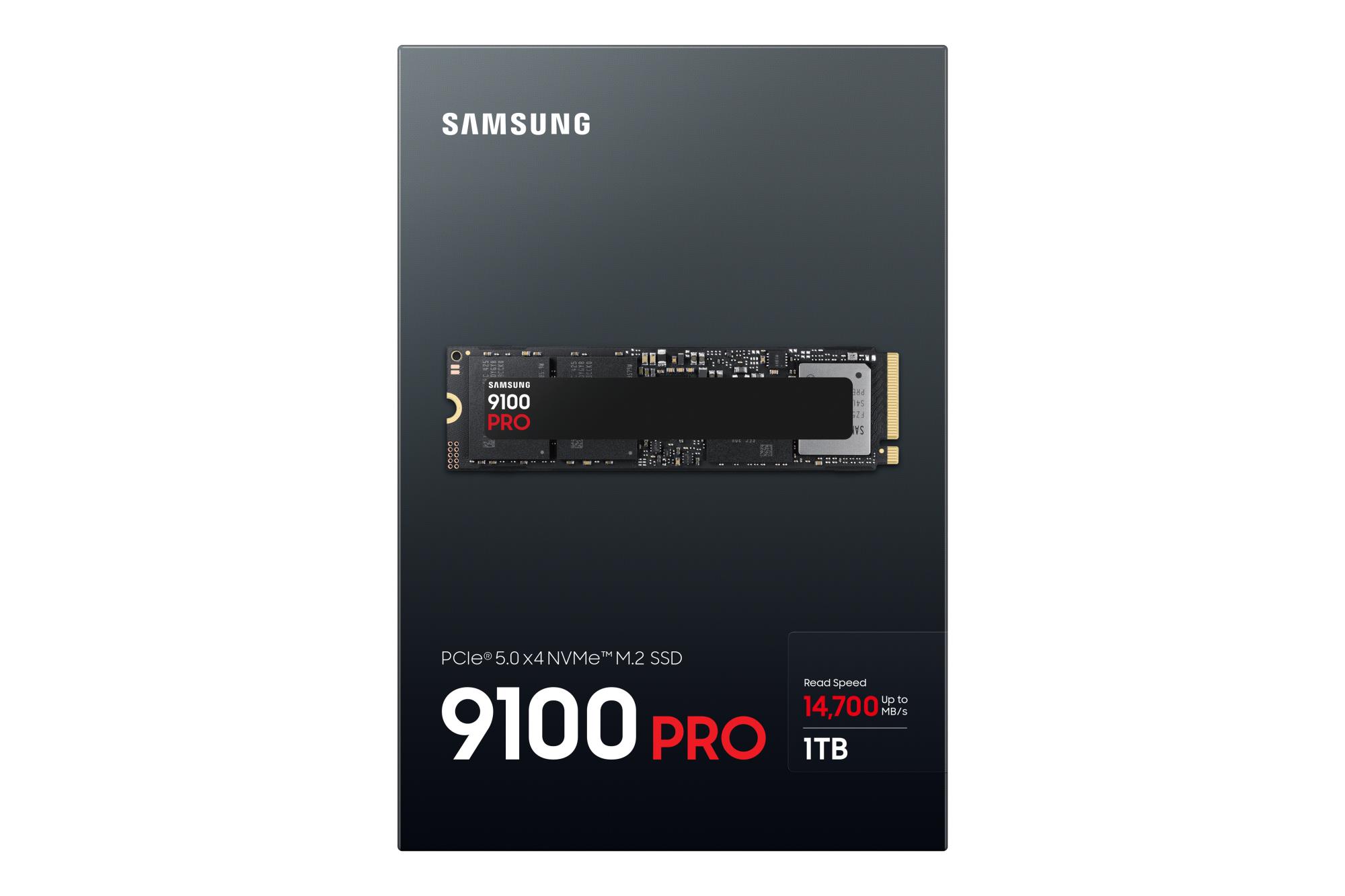 SSD SAMSUNG 9100 PRO 1TB M.2 PCIe Gen5 NVMe TLC Write speed 13300 MBytes/sec Read speed 14700 MBytes/sec 2.38mm TBW 600 TB MZ-VAP1T0BW - Image 5