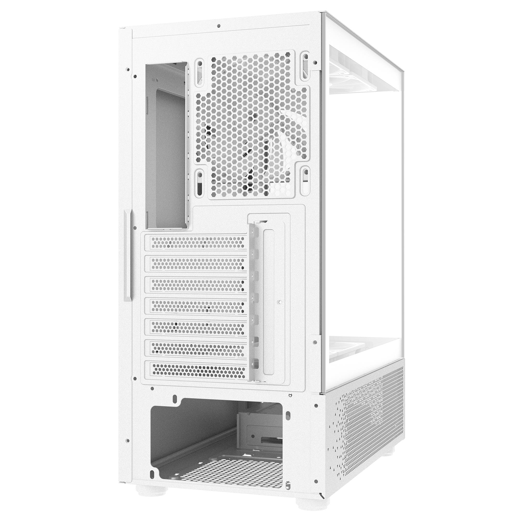 Case ADATA INVADER X MINI MidiTower Case product features Transparent panel ATX MicroATX MiniITX Colour White INVADERXMINIMT-WHCWW - Image 4