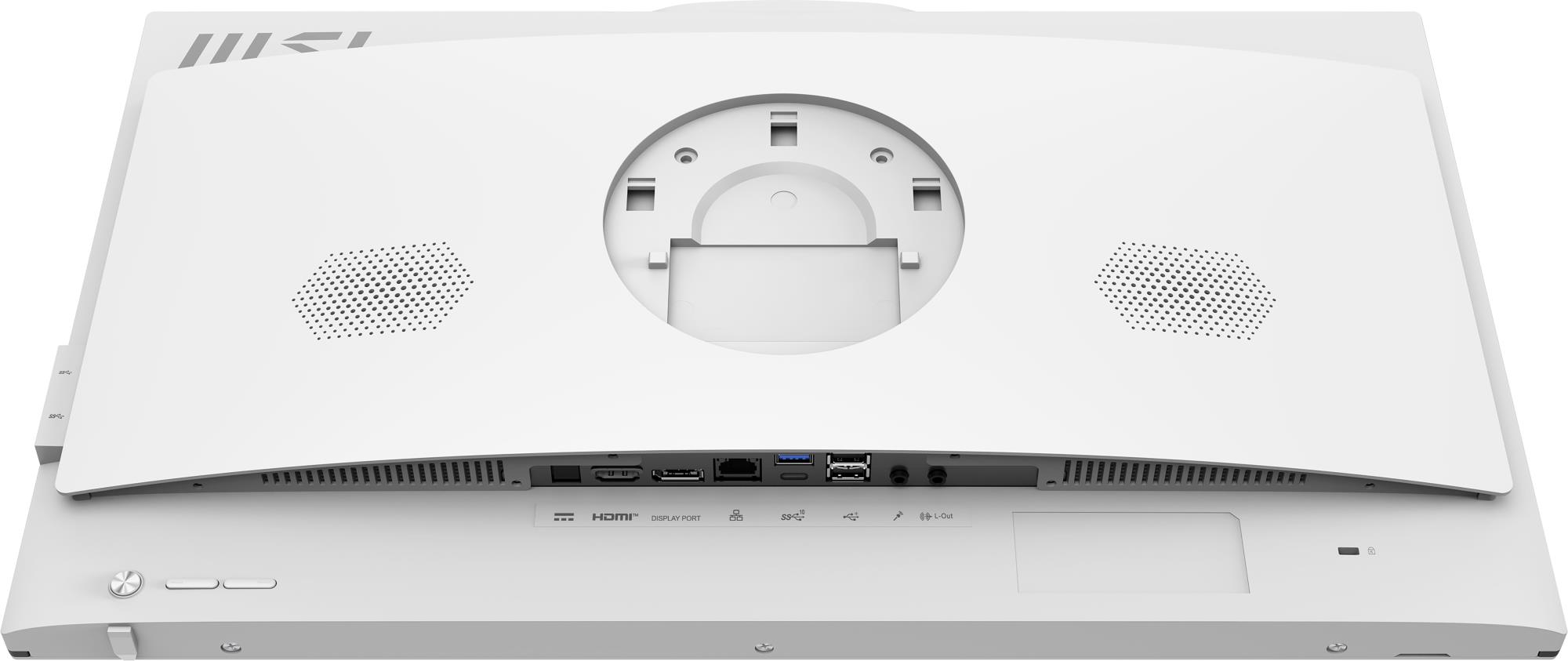 Monoblock PC MSI PRO CPU Intel Intel® CoreT i5 i5-14400 RAM 16 GB DDR5-SDRAM Screen 23.8 " 1920 x 1080 pixels Storage 512 GB SSDs 512 GB Not available On-board graphics Yes Intel UHD Graphics 730 White OS Windows 11 Pro PROAP242P14M-691EU - Image 24