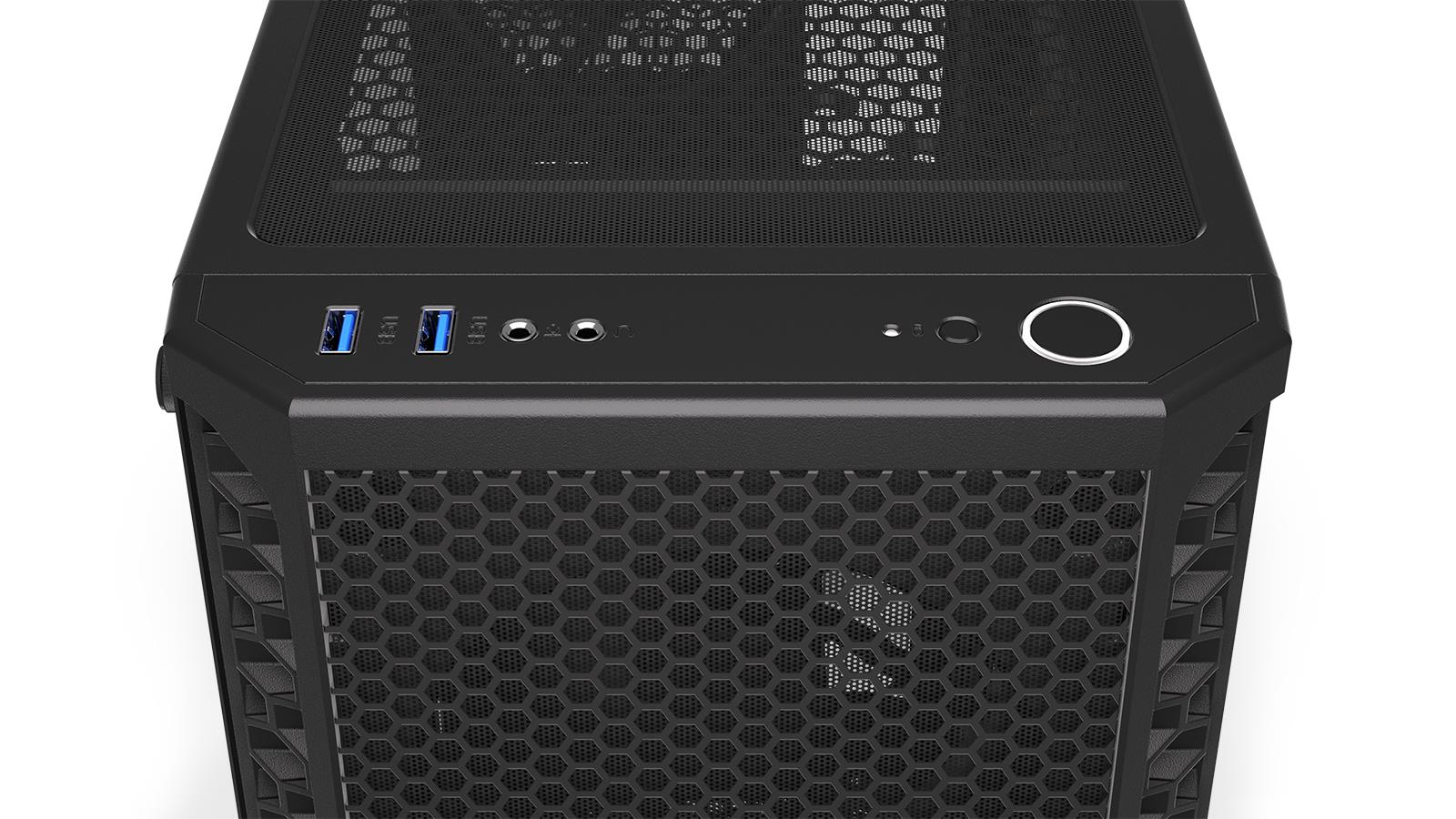 Case ENDORFY Signum 300 Air MidiTower Case product features Transparent panel Not included ATX MicroATX MiniITX Colour Black EY2A005 - Image 20