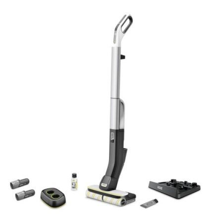 Vacuum Cleaner KARCHER dry&wet Stick vacuum Grey/Black Bagless Battery 1.056-400.0