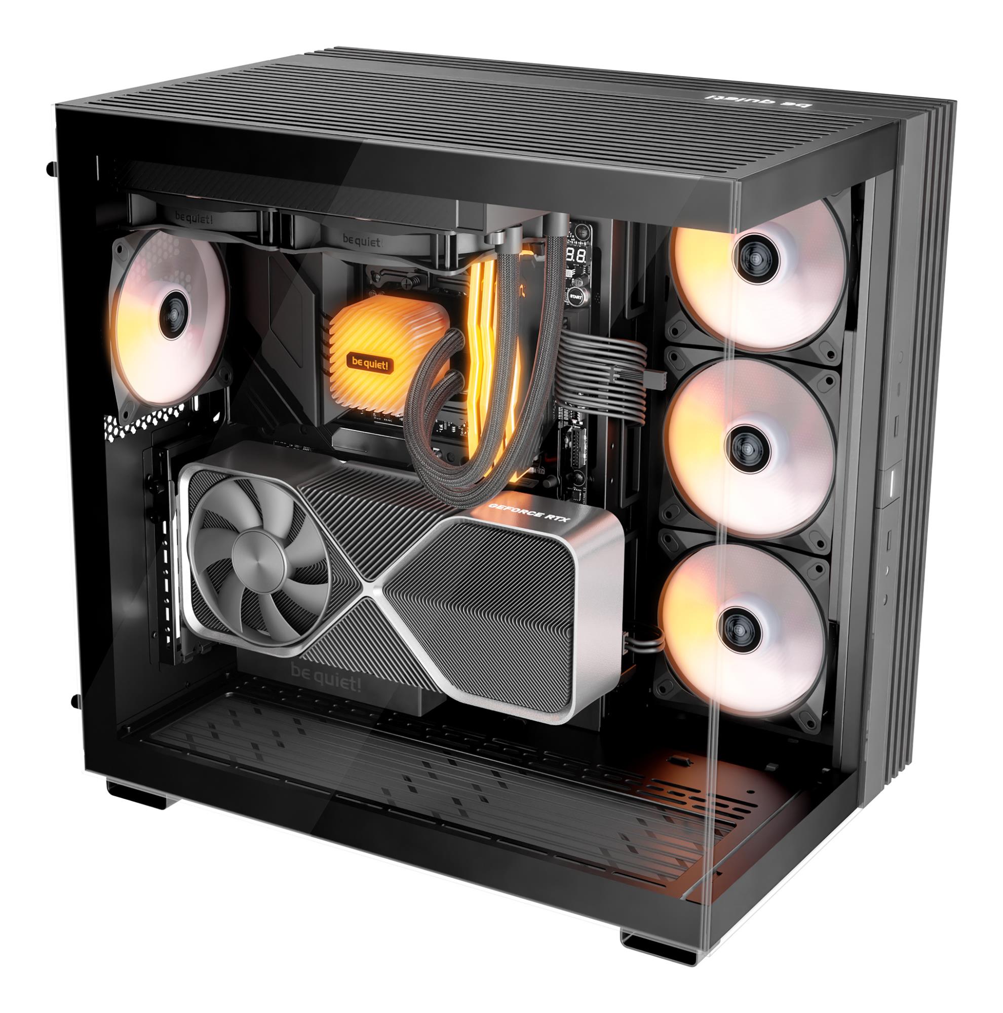 Case BE QUIET LIGHT BASE 600 DX Tower Case product features Transparent panel ATX MicroATX MiniITX Colour Black BGW65 - Image 3